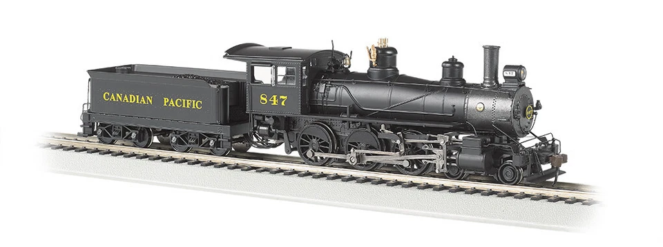BACHMANN #52203 HO SCALE CANADIAN PACIFIC 4-6-0 BALDWIN STEAM LOCO + TENDER NEW - Image 1 of 1