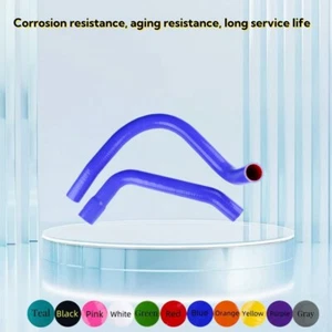 Manguera de refrigerante de radiador de silicona azul para Chevy Camaro/Firebird T/A V8 1967-1969 - Imagen 1 de 10