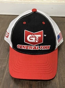 Ball Cap GT General Tire Embroidered Red & Black Snapback Adjustable Hat NWOT - Picture 1 of 6
