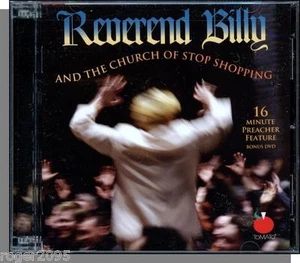 Reverend Billy and the Church of Stop Shopping - (same) New 2004 CD + Bonus DVD! - Imagen 1 de 2