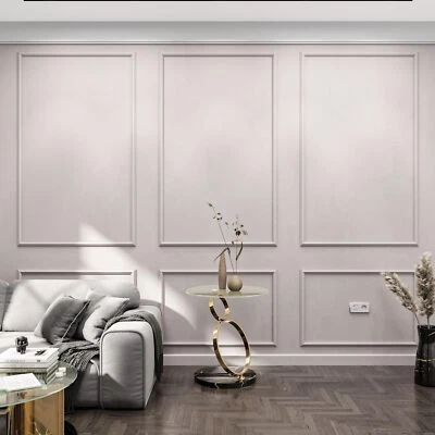 Kit de piezas de moldeo de pared listas para montar, todos los bordes precortados, imprimado de fábrica Wa... Foto 1 de 4