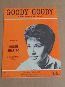 Helen Shapiro - Goody Goody sheet music - Picture 1 of 1