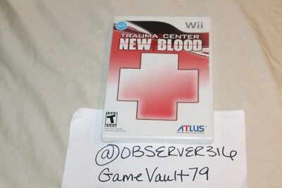 Trauma Center: New Blood (Nintendo Wii, 2007) NEW SEALED *READ* - Image 1 of 4