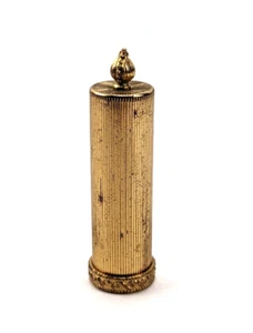 Antiguo lápiz labial vintage Revlon tono dorado estuche retorcido violeta africano #E1 - Imagen 1 de 6