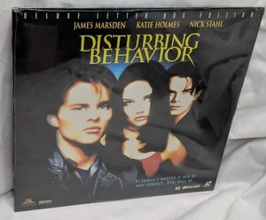DISTURBING BEHAVIOR Laserdisc LD WIDESCREEN FORMAT EXCELLENT W/COMMENTARY RARE! - Picture 1 of 3