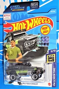 Hot Wheels New For 2021 Factory Set Screen Time #141 Rally Baja Crawler NETFLIX - Picture 1 of 2