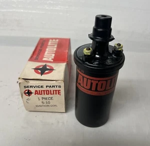 Vintage NOS Autolite 5-10 Ignition Coil - Picture 1 of 7