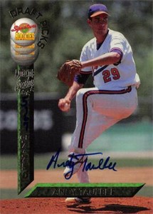 Andy Taulbee autographed baseball card (Giants) 1994 Signature Draft Rookies #51