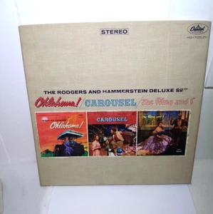 Rodgers And Hammerstein Deluxe 3 Lp Set Oklahoma\ Carousel \ The King And I - Picture 1 of 9