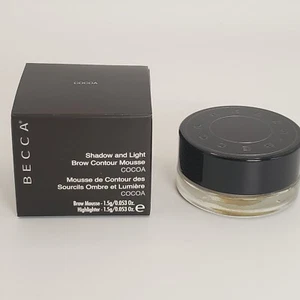BECCA Shadow and Light Brow Contour Mousse 1.5g / 0.053oz Cocoa New in Box - Picture 1 of 2