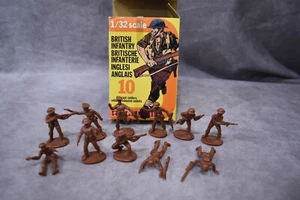 Atlantic of Italy 1/32 Scale WW2 British Infantry Box #2103 + Free Shipping - Picture 1 of 14