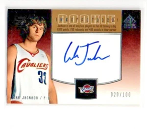 💥2004-05 SP SIGNATURE EDITION ROOKIE INKORPORATED LUKE JACKSON 20/100 CAVS💥 - Picture 1 of 2
