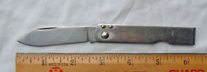 Vintage Imperial Stainless Open Frame Folding Knife Boy Scout Mess Kit Style