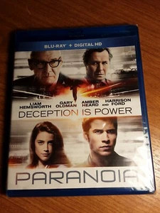 PARANOIA - DECEPTION IS POWER Blu-Ray Disc Hemsworth Ford New Sealed - Picture 1 of 2