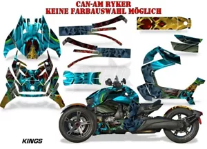 KIT DE DECORACIÓN DE CARRERAS AMR CAN-AM RYKER SPYDER RS/RSS, RT/RT-S, F3-S REYES B - Imagen 1 de 9