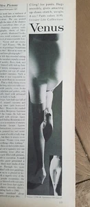 1965 women's Venus girdle legs heels vintage fashion clothing ad - Picture 1 of 1