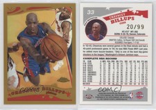 2005-06 Topps Chrome Gold Refractor /99 Chauncey Billups #33