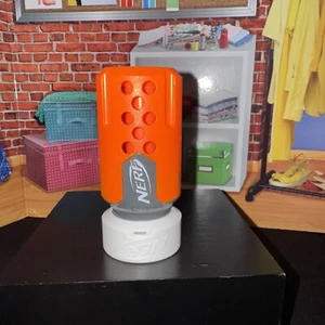 Nerf Modulus Silencer Barrel Extension Attachment White Gray Orange Supressor - Picture 1 of 2
