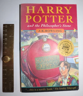 1997 Harry Potter & the Philosopher's Stone 1st Ed 28th Imp Paperback - Image 1 of 4