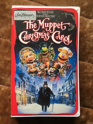 The Muppet Christmas Carol (VHS, 1993, раскладушка, Disney) - Изображение 1 из 4