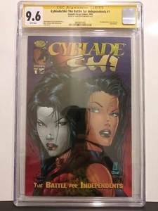 CGC SS 9.6 Cyblade/Shi #1 1995, 1st app. Sara Pezzini (Witchblade), Silvestri - Picture 1 of 3