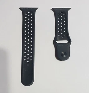 Original Schwarz Anthrazit Apple Watch NIKE Sportarmband 42mm LARGE M/L MQ2T2AM/A - Bild 1 von 9
