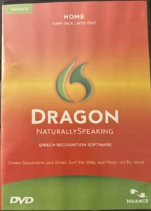 Dragon NaturallySpeaking DVD Version 11 Speech Recognition DISC Only Replacement - Picture 1 of 3