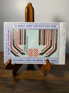 Calcomanía a microescala nueva en paquete calcomanías de la Autoridad Regional de Transporte de Chicago - Imagen 1 de 5