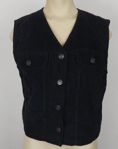 Kathy Ireland Button Up Polyester Vest Women's SIze S - Picture 1 of 5
