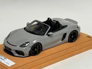 1/18 GT Spirit Porsche Cayman 712 " 982 " in Crayon Gray from 2020 GT436 AB1036 - Picture 1 of 9