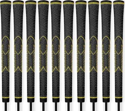 Golf Pride V-55 Cord Golf Club Grips - Set of 10 - Standard Size - Brand NEW