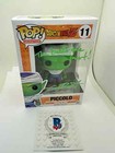 Chris SABAT SIGNED Funko Pop 11 Autograph PICCOLO beckett Dragon Ball Z