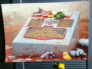 SELTENES SCHILDင်္D 25. JAHRESTAG BILD DES WOODSTOCK-DENKMALS - Bild 1 von 1