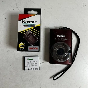 Canon PowerShot SD1100IS Digital Elph Brown 8.0MP 3x Optical Zoom Digital Camera - Picture 1 of 16