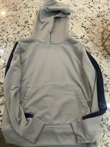 Crewcuts Boys Long Sleeve Pullover Sweatshirt Size 10/11 Large Gray Blue - Picture 1 of 3