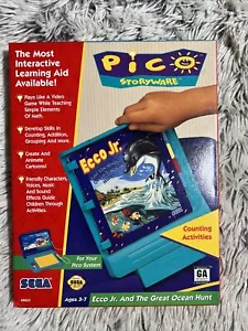 Ecco Jr. and the Great Ocean Treasure Hunt Sega Pico 1994 New - Picture 1 of 7