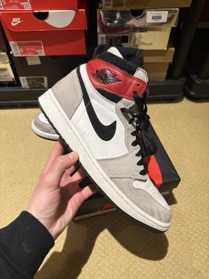 Talla 12 Hombre - Nike Air Jordan 1 Retro Alto OG Gris Humo 2020 555088-126 Foto 1 de 4