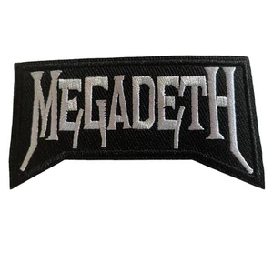Megadeth Bügelbild Patch. 3” x 2”. Neu! Kostenloser Versand! - Bild 1 von 1