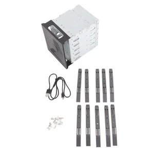 Edelstahl-Festplattenkäfig-Rack-Festplatten-Disk-Fach-Caddy Für Computer CHP - Afbeelding 1 van 6