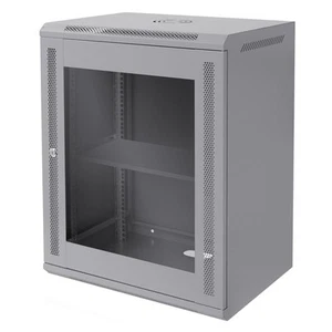 Armadio di rete 19" 15U armadio per server 600x450x770 mm grigio - Zdjęcie 1 z 10