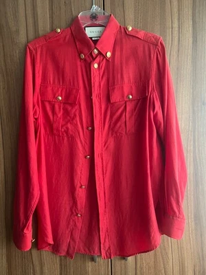 Gucci - Camisa Hombre Roja Foto 1 de 4