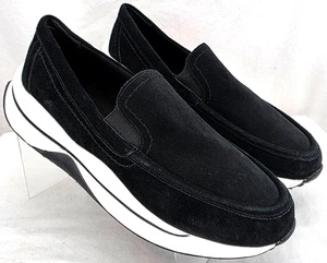 NEW Blondo Maison Black Waterproof Leather Slip-On Loafer Shoes Women's US 9.5M - Picture 1 of 9