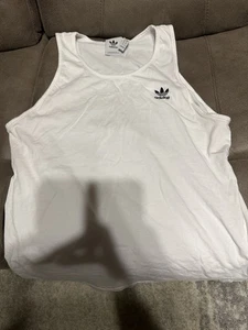 Adidas Tanktop weiß Herren (Größe M) - Bild 1 von 3