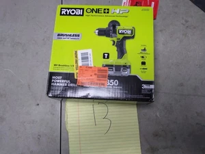 Ryobi One + HP 18V Brushless 1/2" Hammer Drill Kit PBLHM102K1 Sealed #13 - Picture 1 of 3