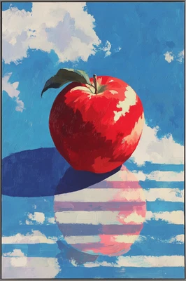 🍎 Sara Cwynar Apple on Sky II Inspired Artwork | Giclee Print 1/25 Sig COA V10 - Image 1 of 4