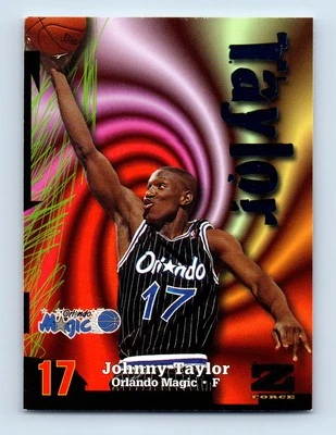 1997-98 SkyBox Z-Force Johnny Taylor Rookie Orlando Magic #149 - Image 1 of 2