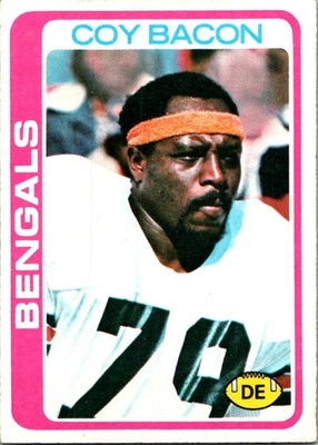 1978 Topps #135 Coy Bacon - Image 1 of 2