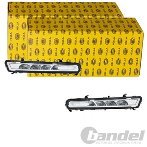 2x HELLA LED TAGFAHRLEUCHTEN SATZ passend für FORD MONDEO LINKS+RECHTS - Afbeelding 1 van 6