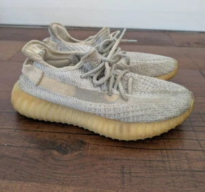 adidas Yeezy Boost 350 V2 Mens Size 6.5 (8 Women) Static Reflective - Picture 1 of 7