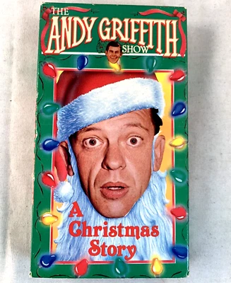 The Andy Griffith Show - A Christmas Story (VHS, 1991) Tested and Working - Image 1 of 4